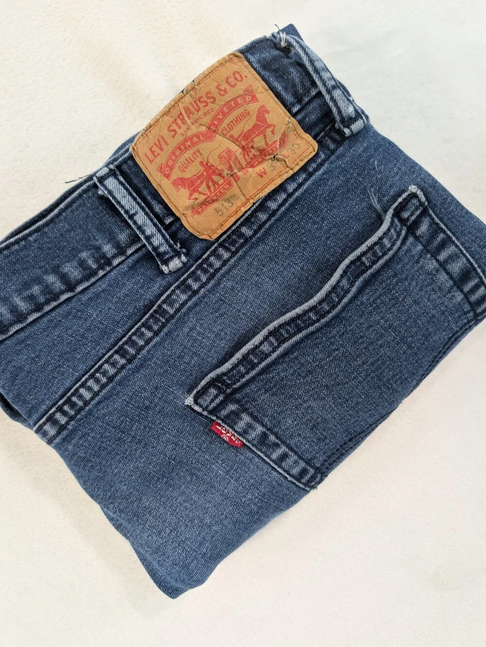 Levi's 517 Bootcut Jeans Men 38x30 Blue Denim | Vintage Style Classic Fit